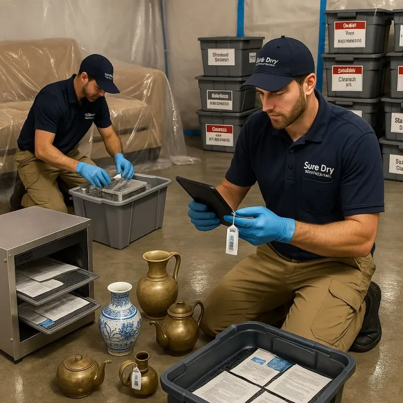 Content Protection and Restoration process in Warrenton, VA